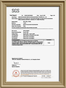 Environmental test report